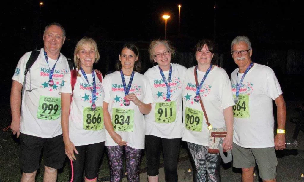 A second successful Midnight Walk for St Barnabas and a thank you