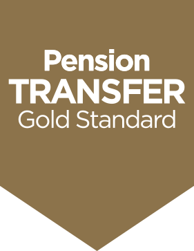 Pension transfer gold standard accreditation logo